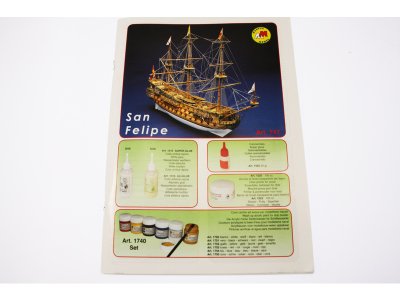 Mantua Model San Felipe 1:75 kit