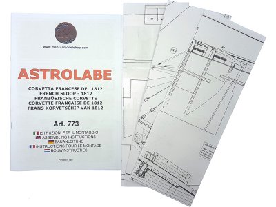 Mantua Model Astrolabe 1:50 kit