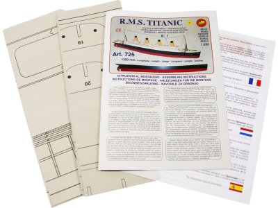 Mantua Model Titanic 1:200 kit