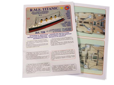 Mantua Model Titanic 1:200 kit