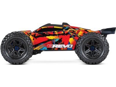 Traxxas E-Revo 1:8 VXL 4WD TQi RTR Solar Flare