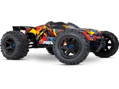 Traxxas E-Revo 1:8 VXL 4WD TQi RTR Solar Flare