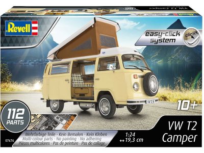 Revell 07676 T2 Camper (1:24)