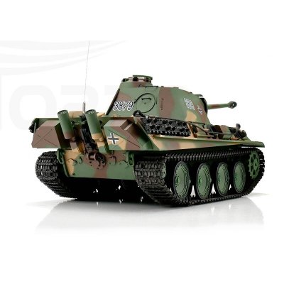 TORRO tank 1/16 RC Panther verze G flekatá kamufláž - BB Airsoft+IR