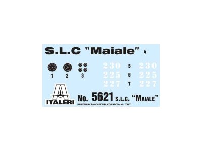 Italeri 5621  S.L.C. MAIALE (1