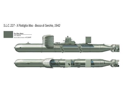 Italeri 5621  S.L.C. MAIALE (1