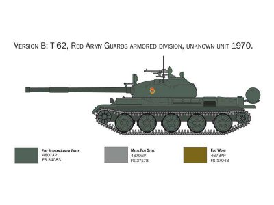 Italeri 7006 T-62 1:72