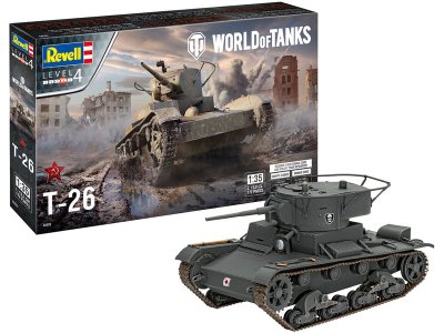 Revell T-26 (1:35) (World of Tanks)