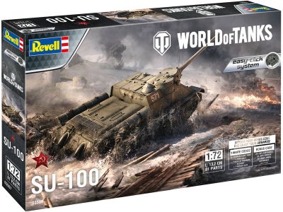 Revell SU-100 (1:72) (World of Tanks)