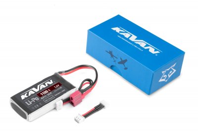 KAVAN Li-Po 1100mAh/7,4V 30C + Dean T
