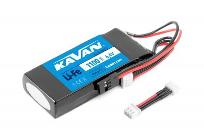 KAVAN Li-Fe 1100mAh/6,4V RX