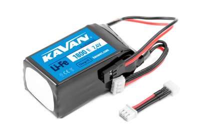 KAVAN Li-Fe 1800mAh/6,4V RX