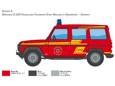 Italeri 3663 Mercedes G230 1.2