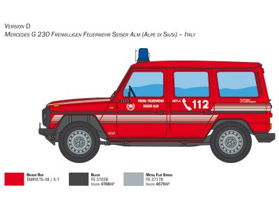 Italeri 3663 Mercedes G230 1.2