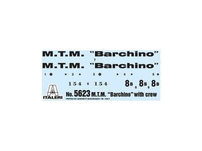 Italeri 5623 M.T.M. Barchino 1