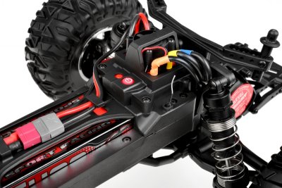 MOXOO XP - 1/10 Monster Truck 2WD - RTR - střídavý motor + 50C 5400mAh Lipo + nabíječ