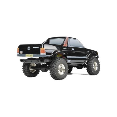 SCA-1E 1986 SUBARU truck RTR, černý (rozvor 313mm), Officiálně licencovaná karoserie