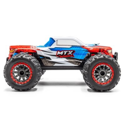 MTX elektro Offroad Truggy ,,NOVINKA 2022,, - 2.4GHz RTR (4wd), červeno/modrá verze