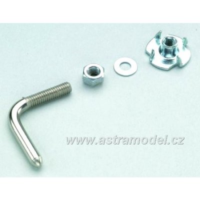 Vlečný háček 2.40x20mm zink. ocel (2)