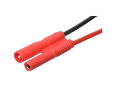 Konektor zlacený 2.0mm samice s kabelem 20AWG 10cm