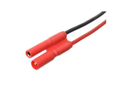 Konektor zlacený 2.0mm samec s kabelem 20AWG 10cm