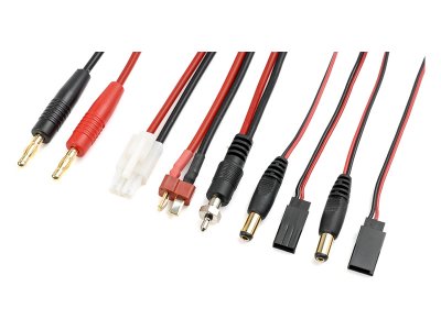 Nabíjecí kabel - JR-Tx/FUT-Tx/Rx/TAM/DNS 16AWG