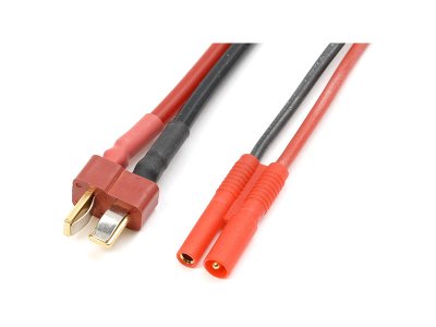 Konverzní kabel Deans samec - 2.0mm zlacený 20AWG