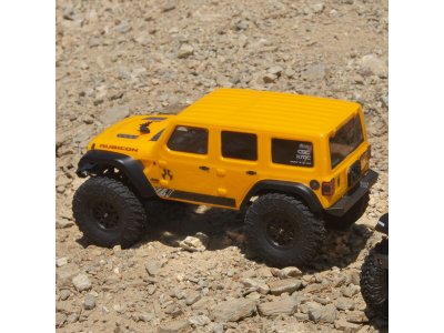 Axial SCX24 Jeep Wrangler JLU CRC 2019 V2 1:24 4WD RTR bílý