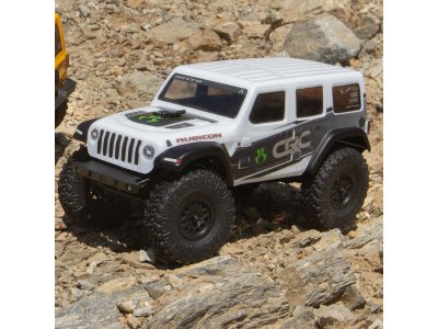 Axial SCX24 Jeep Wrangler JLU CRC 2019 V2 1:24 4WD RTR bílý