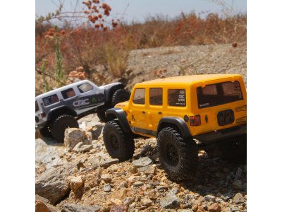 Axial SCX24 Jeep Wrangler JLU CRC 2019 V2 1:24 4WD RTR bílý