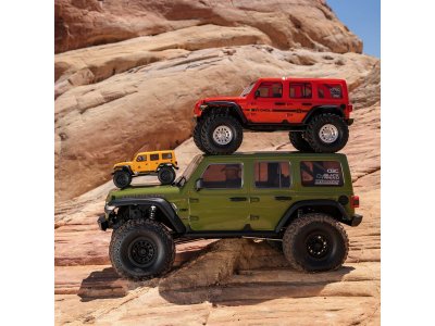 Axial SCX6 Jeep JLU Wrangler 1:6 4WD RTR zelený