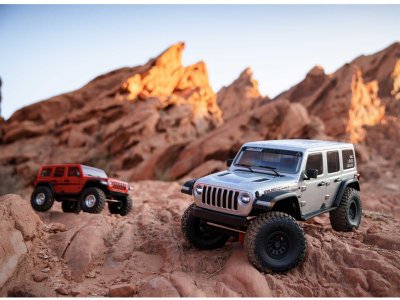 Axial SCX6 Jeep JLU Wrangler 1:6 4WD RTR stříbrný