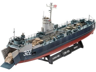 Revell US Navy Landing Ship Medium (Bofors 40 mm gun) (1:144)