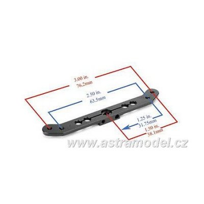 Páka serva oboustranná hliníková Futaba 76mm