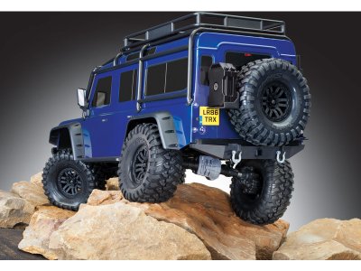 RC auto Traxxas TRX-4 Land Rover Defender 1:10 TQi RTR-písková