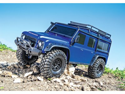 RC auto Traxxas TRX-4 Land Rover Defender 1:10 TQi RTR-písková