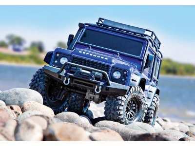 RC auto Traxxas TRX-4 Land Rover Defender 1:10 TQi RTR-písková