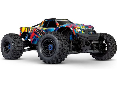 Traxxas Maxx 1:8 4WD TQi RTR modrý