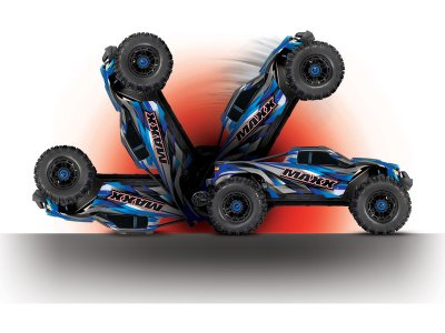 Traxxas Maxx 1:8 4WD TQi RTR modrý