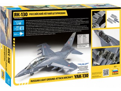 Zvezda 4821 Jakovlev Yak-130 (1:48)