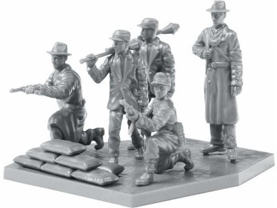 Zvezda figurky - German Volkssturm (1:72)