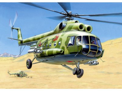 Zvezda 7230 MIL MI-8T 1:72