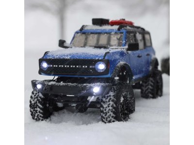 Axial SCX24 Ford Bronco 2021 1:24 4WD RTR šedý