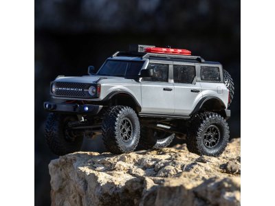 Axial SCX24 Ford Bronco 2021 1:24 4WD RTR šedý