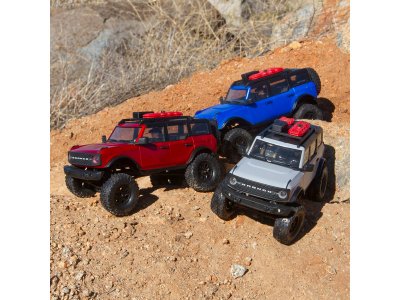 Axial SCX24 Ford Bronco 2021 1:24 4WD RTR šedý