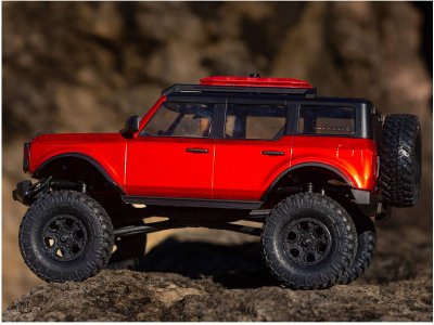 Axial SCX24 Ford Bronco 2021 1:24 4WD RTR šedý