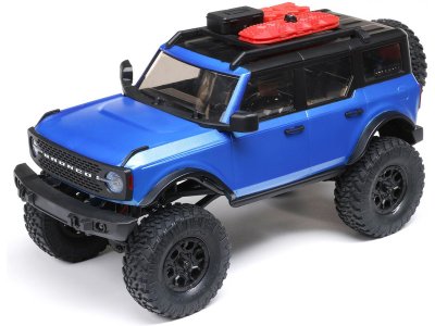 Axial SCX24 Ford Bronco 2021 1:24 4WD RTR modrý