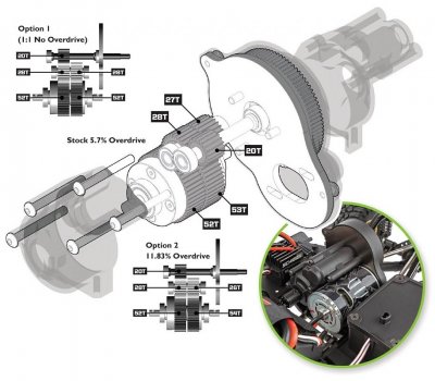 Element RC Enduro Knightrunner Trail Truck RTR, šedá metalíza verze (12.8 - 325mm)