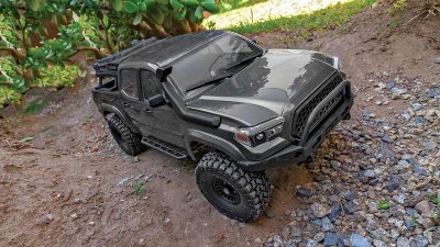 Element RC Enduro Knightrunner Trail Truck RTR, šedá metalíza verze (12.8 - 325mm)