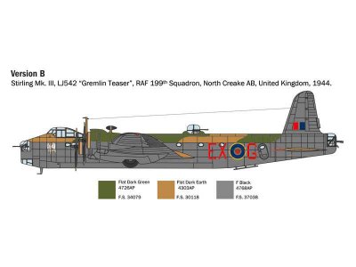 Italeri 1462 Short Stirling Mk.III (1:72)